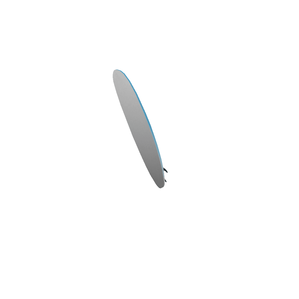 Blue Summer Shark Surfboard